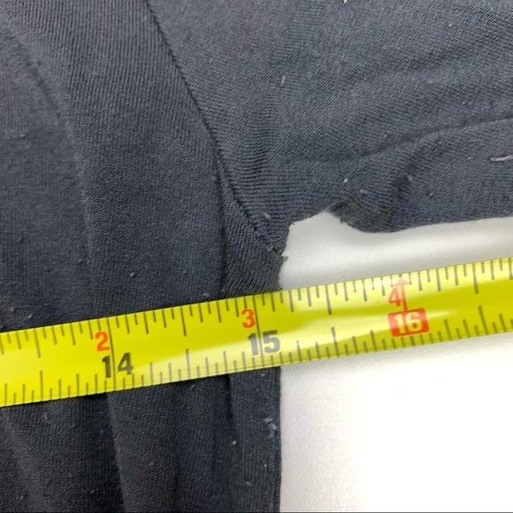 happy mama maternity charcoal t-shirt dress small - Picture 3 of 5